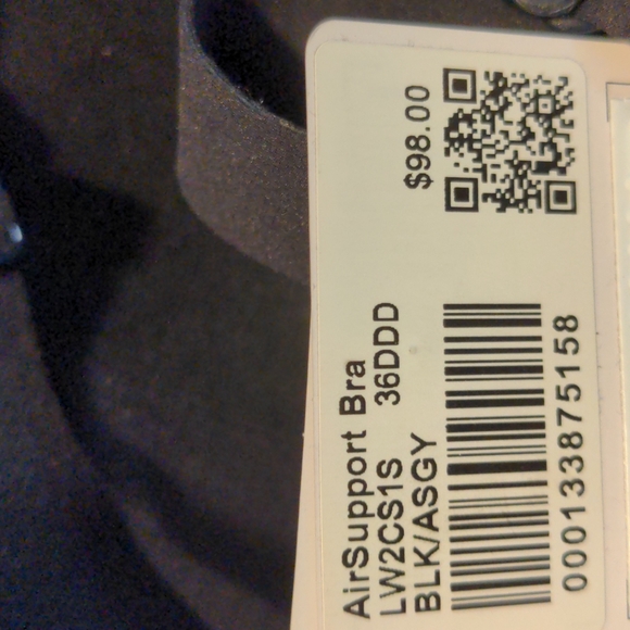 NWT Lululemon Air Support Bra (36DDD) - Picture 5 of 7